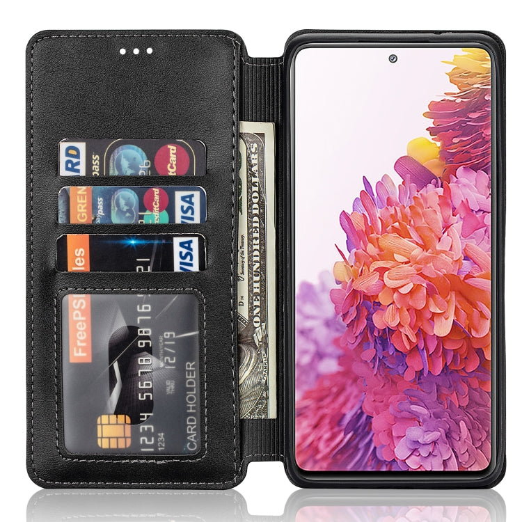 For Samsung Galaxy S20 FE Shockproof PU + TPU Leather Phone Case