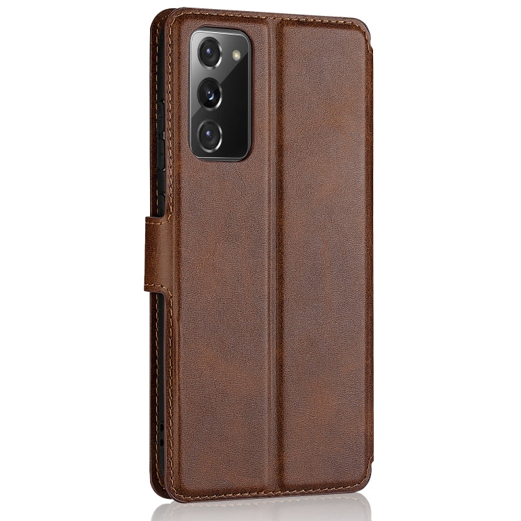 For Samsung Galaxy S20 FE Shockproof PU + TPU Leather Phone Case