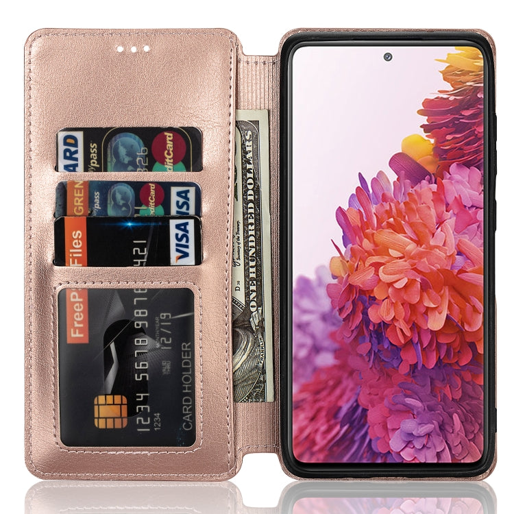 For Samsung Galaxy S20 FE Shockproof PU + TPU Leather Phone Case