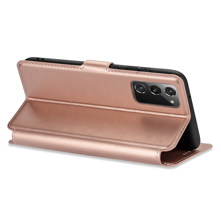 For Samsung Galaxy S20 FE Shockproof PU + TPU Leather Phone Case