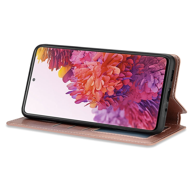 For Samsung Galaxy S20 FE Shockproof PU + TPU Leather Phone Case