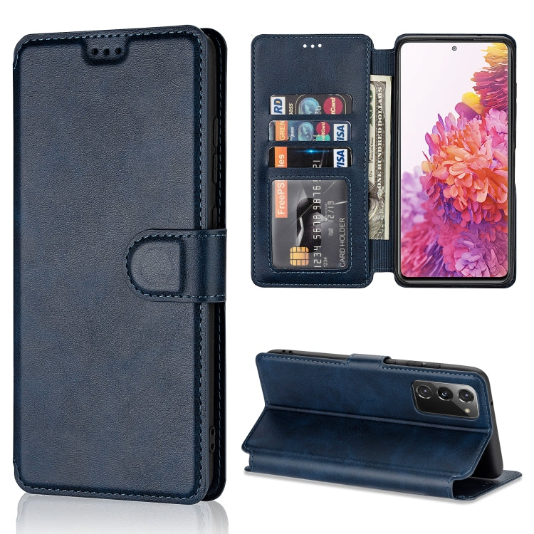 For Samsung Galaxy S20 FE Shockproof PU + TPU Leather Phone Case