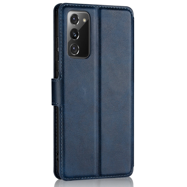 For Samsung Galaxy S20 FE Shockproof PU + TPU Leather Phone Case