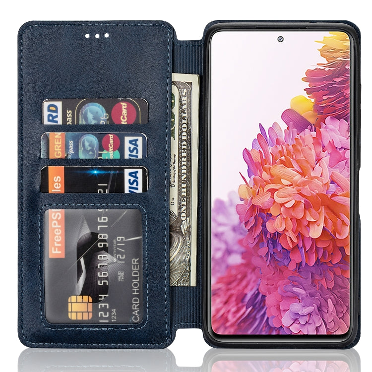 For Samsung Galaxy S20 FE Shockproof PU + TPU Leather Phone Case