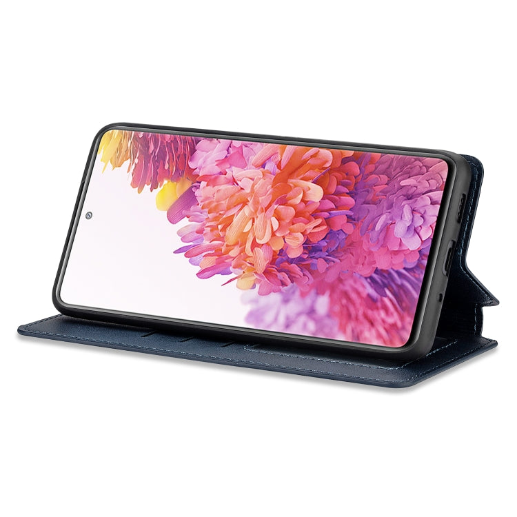 For Samsung Galaxy S20 FE Shockproof PU + TPU Leather Phone Case