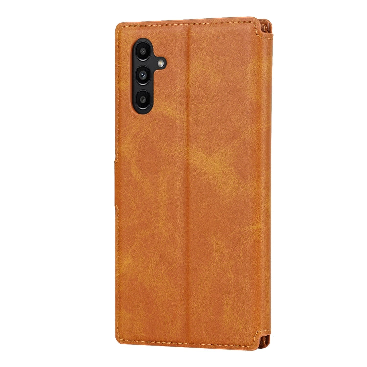 For Samsung Galaxy A13 5G Shockproof PU + TPU Leather Phone Case