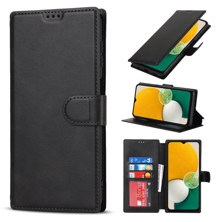 For Samsung Galaxy A13 5G Shockproof PU + TPU Leather Phone Case