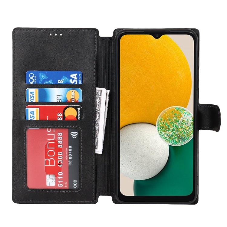 For Samsung Galaxy A13 5G Shockproof PU + TPU Leather Phone Case