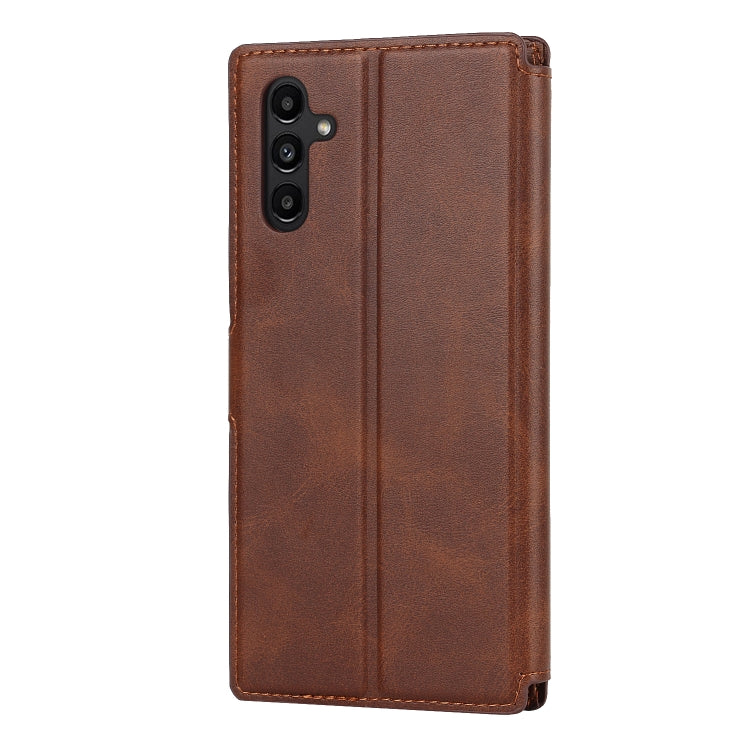 For Samsung Galaxy A13 5G Shockproof PU + TPU Leather Phone Case