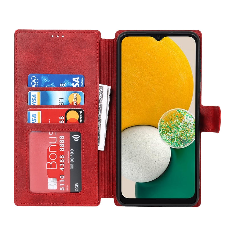 For Samsung Galaxy A13 5G Shockproof PU + TPU Leather Phone Case