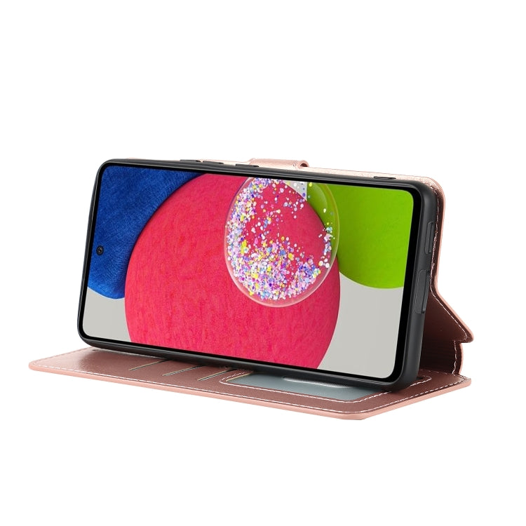 For Samsung Galaxy A53 5G Shockproof PU + TPU Leather Phone Case
