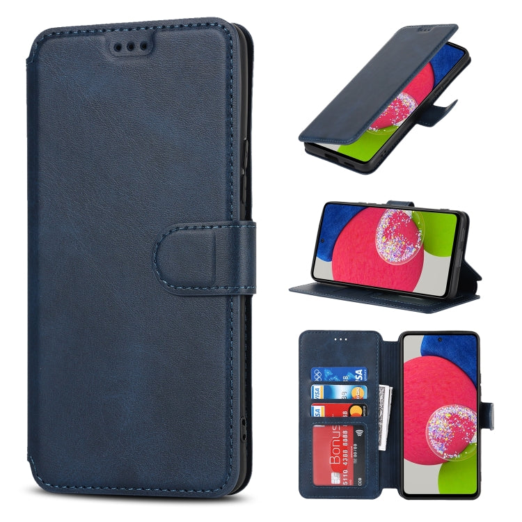 For Samsung Galaxy A53 5G Shockproof PU + TPU Leather Phone Case