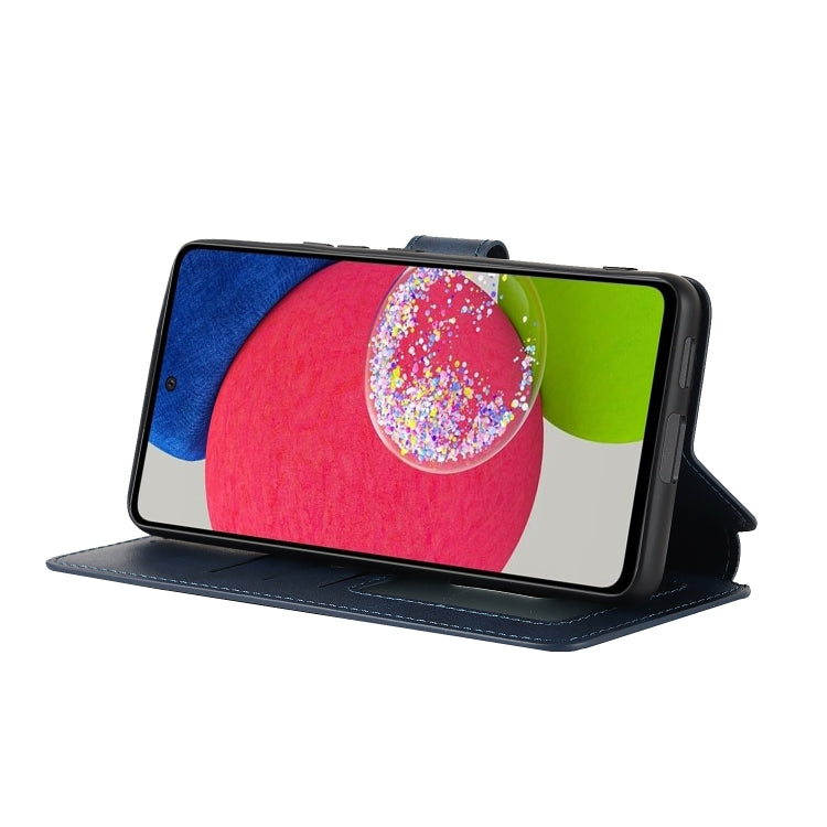 For Samsung Galaxy A53 5G Shockproof PU + TPU Leather Phone Case