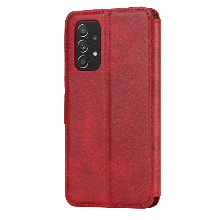 For Samsung Galaxy A53 5G Shockproof PU + TPU Leather Phone Case