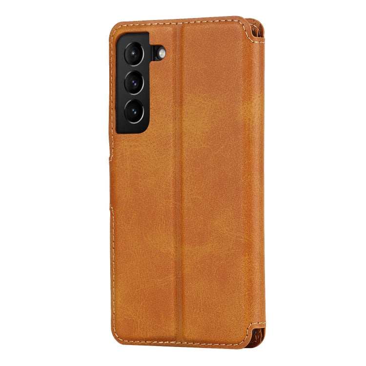 For Samsung Galaxy S22+ 5G Shockproof PU + TPU Leather Phone Case