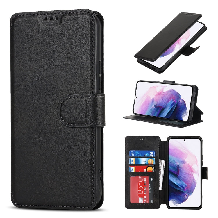 For Samsung Galaxy S22+ 5G Shockproof PU + TPU Leather Phone Case
