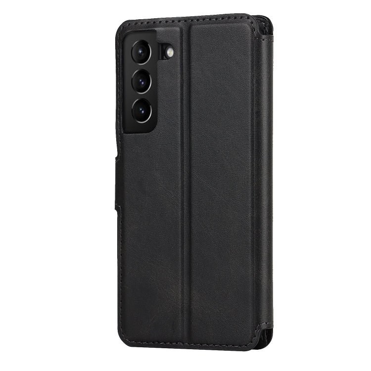 For Samsung Galaxy S22+ 5G Shockproof PU + TPU Leather Phone Case