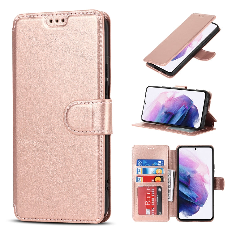 For Samsung Galaxy S22+ 5G Shockproof PU + TPU Leather Phone Case