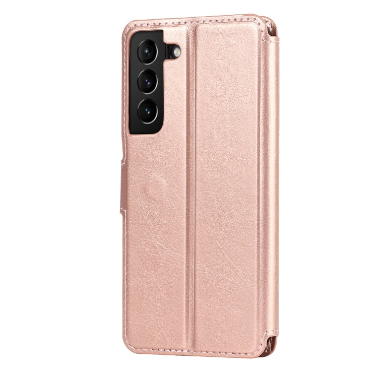 For Samsung Galaxy S22+ 5G Shockproof PU + TPU Leather Phone Case