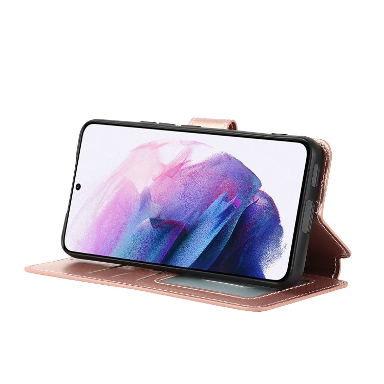 For Samsung Galaxy S22+ 5G Shockproof PU + TPU Leather Phone Case