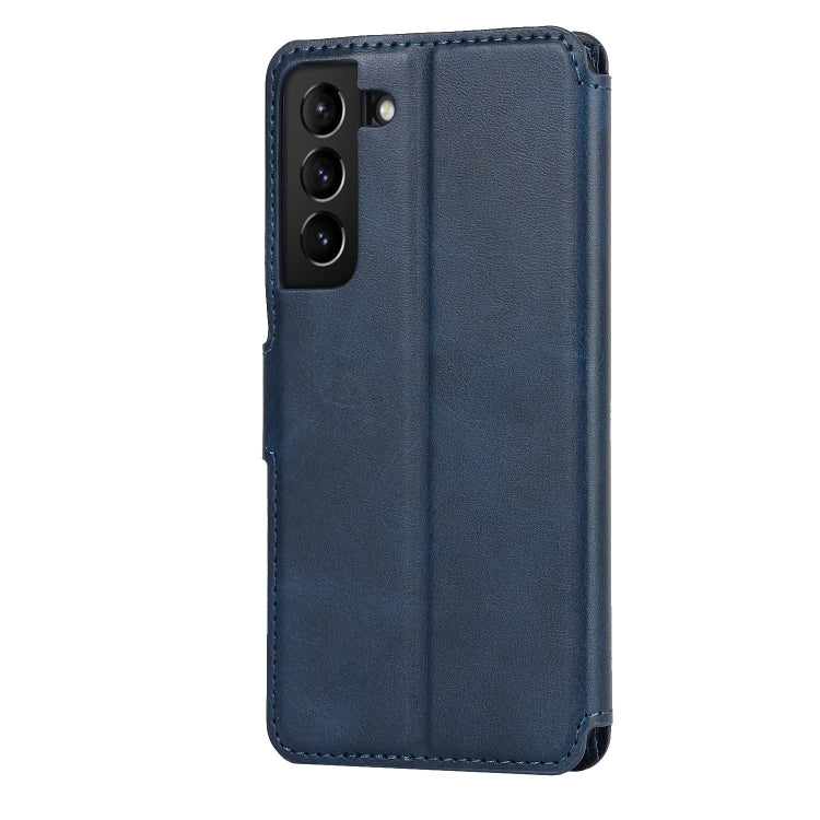 For Samsung Galaxy S22+ 5G Shockproof PU + TPU Leather Phone Case