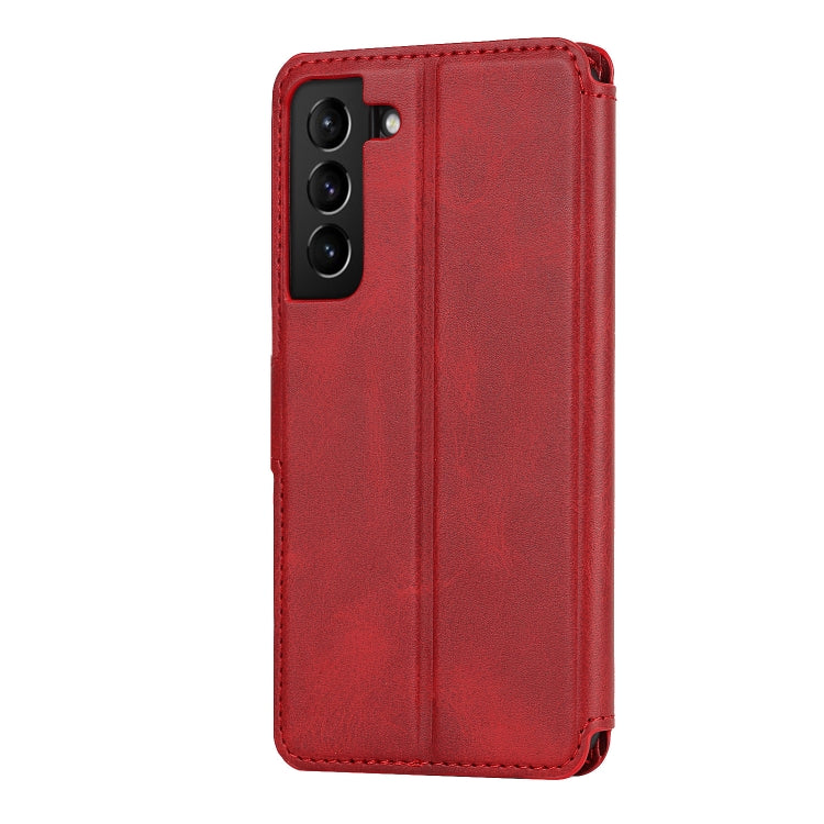 For Samsung Galaxy S22+ 5G Shockproof PU + TPU Leather Phone Case