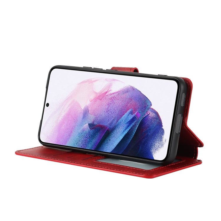 For Samsung Galaxy S22+ 5G Shockproof PU + TPU Leather Phone Case
