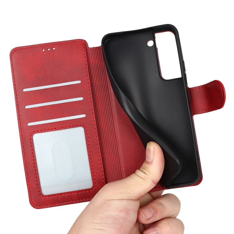 For Samsung Galaxy S22+ 5G Shockproof PU + TPU Leather Phone Case