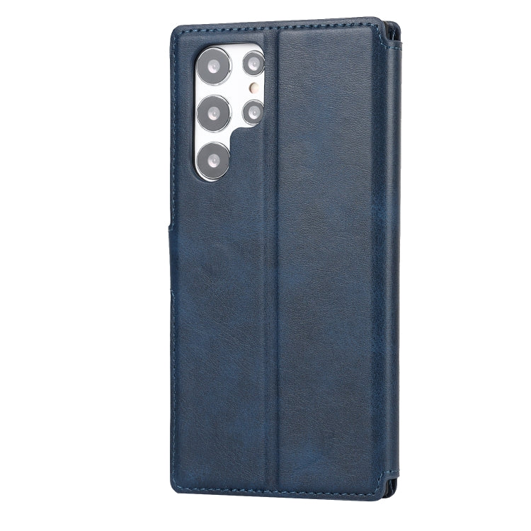 For Samsung Galaxy S22 Ultra 5G Shockproof PU + TPU Leather Phone Case
