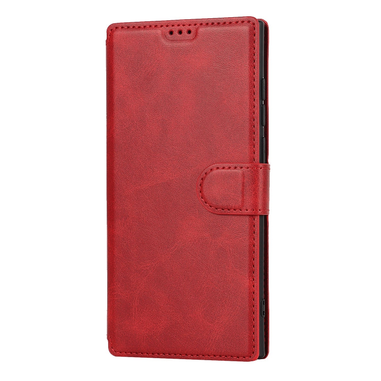 For Samsung Galaxy S22 Ultra 5G Shockproof PU + TPU Leather Phone Case