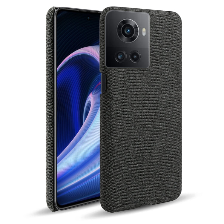 For OnePlus Ace Cloth Texture PC + Nylon Back Phone Case
