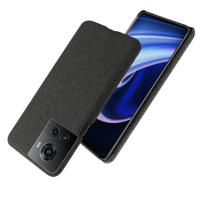 For OnePlus Ace Cloth Texture PC + Nylon Back Phone Case