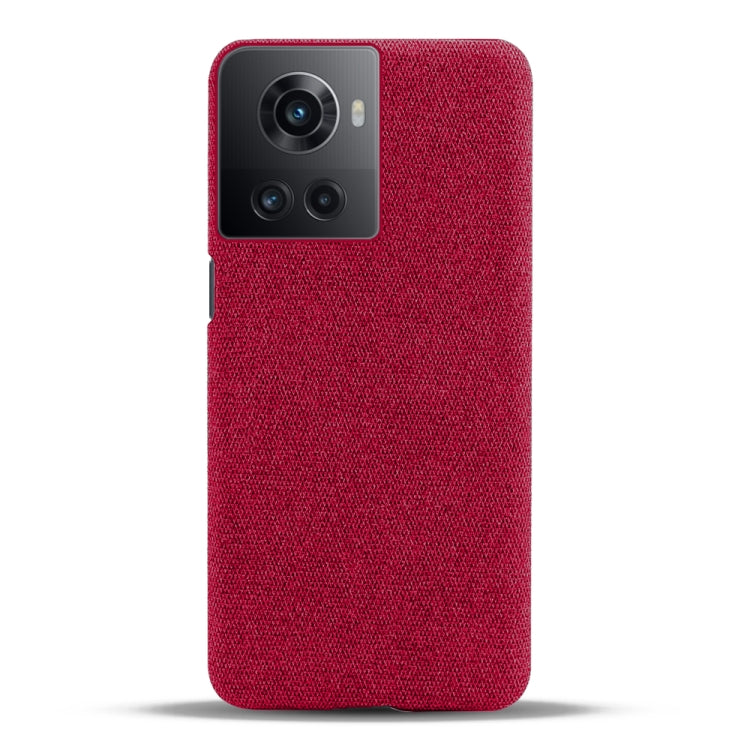 For OnePlus Ace Cloth Texture PC + Nylon Back Phone Case