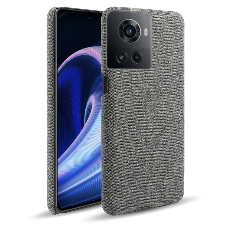 For OnePlus Ace Cloth Texture PC + Nylon Back Phone Case