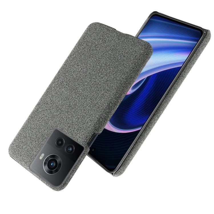 For OnePlus Ace Cloth Texture PC + Nylon Back Phone Case