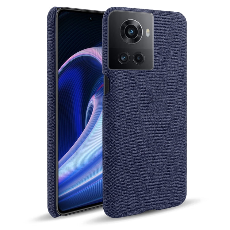 For OnePlus Ace Cloth Texture PC + Nylon Back Phone Case