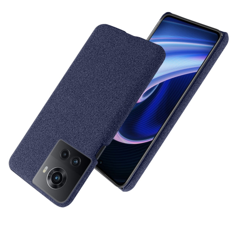 For OnePlus Ace Cloth Texture PC + Nylon Back Phone Case