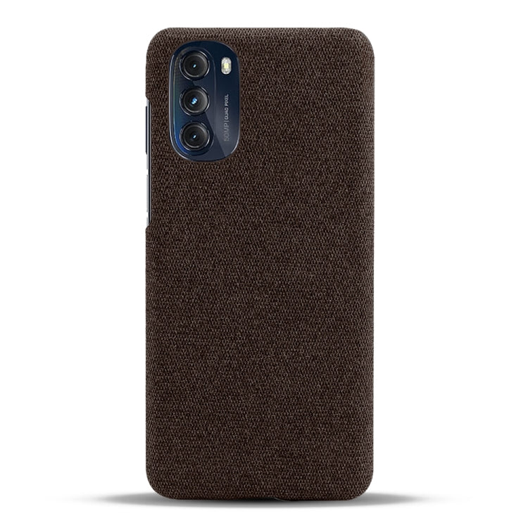 For Motorola Moto G 5G 2022 Cloth Texture PC + Nylon Back Phone Case