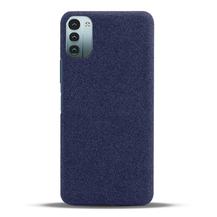 For Nokia G11 Cloth Texture PC + Nylon Back Phone Case