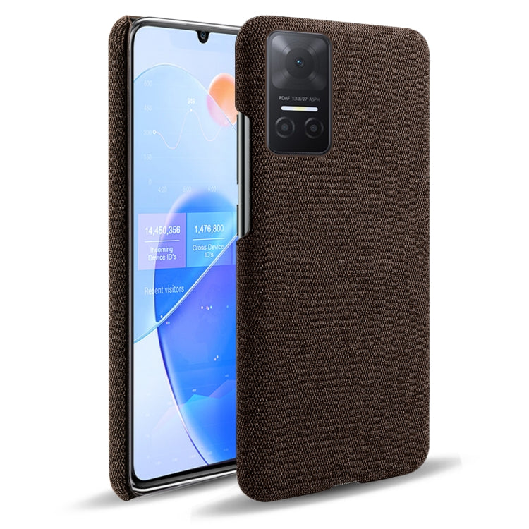 For Honor Play6T Cloth Texture PC + Nylon Back Phone Case
