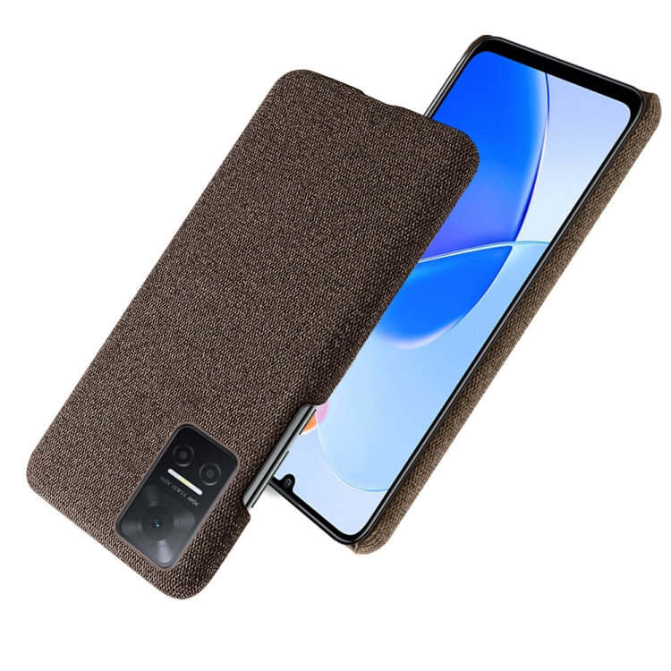 For Honor Play6T Cloth Texture PC + Nylon Back Phone Case