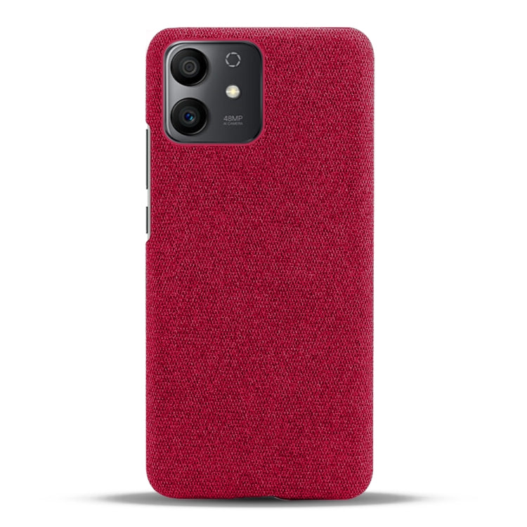 For Honor Play6T Pro Cloth Texture PC + Nylon Back Phone Case