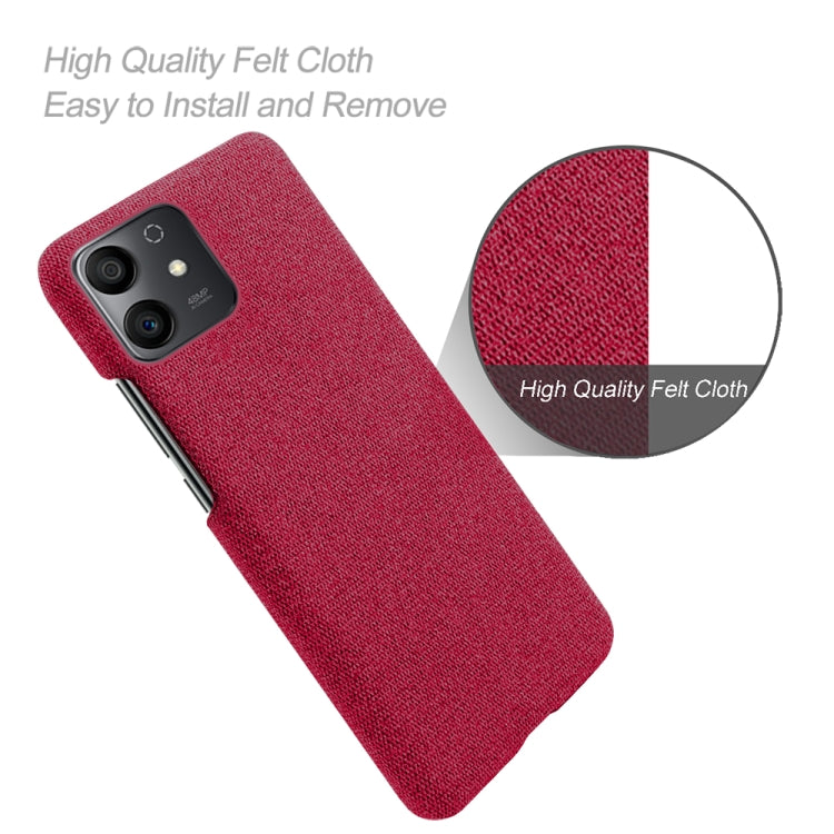 For Honor Play6T Pro Cloth Texture PC + Nylon Back Phone Case