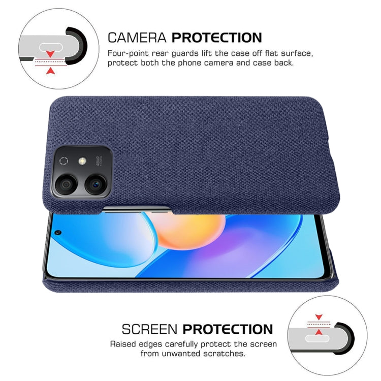 For Honor Play6T Pro Cloth Texture PC + Nylon Back Phone Case