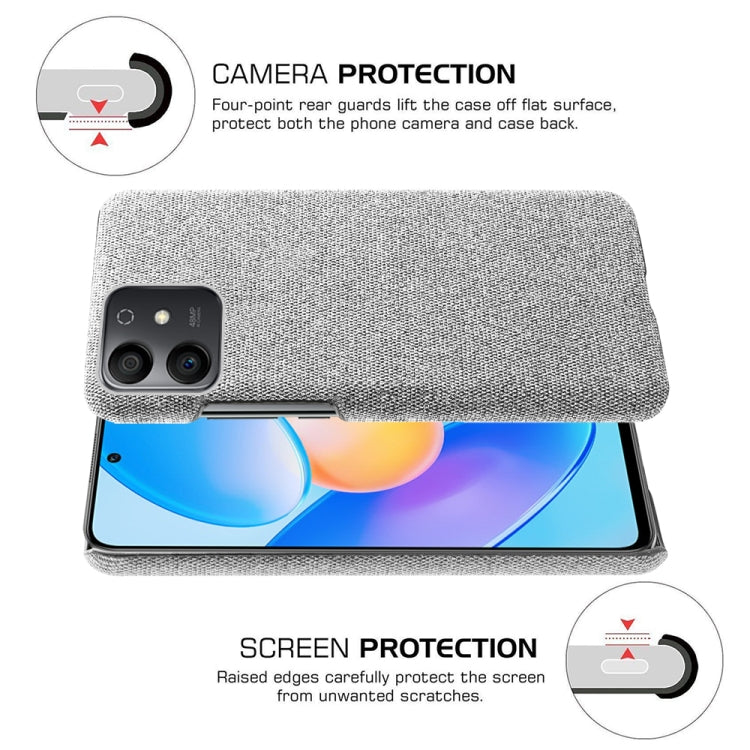 For Honor Play6T Pro Cloth Texture PC + Nylon Back Phone Case