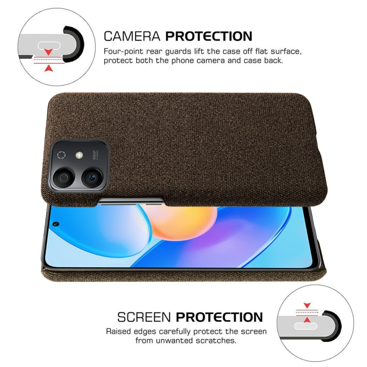 For Honor Play6T Pro Cloth Texture PC + Nylon Back Phone Case
