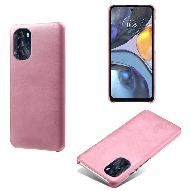 For Motorola Moto G 5G 2022 Calf Texture PC + PU Phone Case
