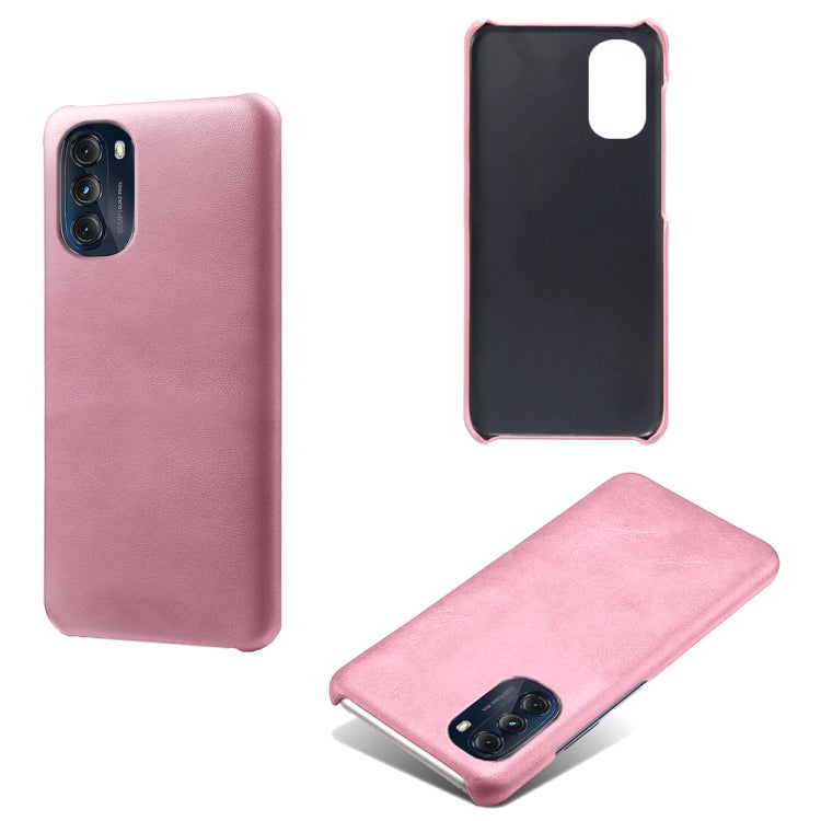 For Motorola Moto G 5G 2022 Calf Texture PC + PU Phone Case