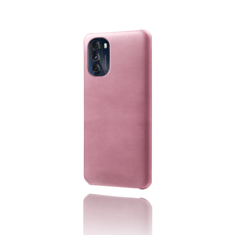 For Motorola Moto G 5G 2022 Calf Texture PC + PU Phone Case
