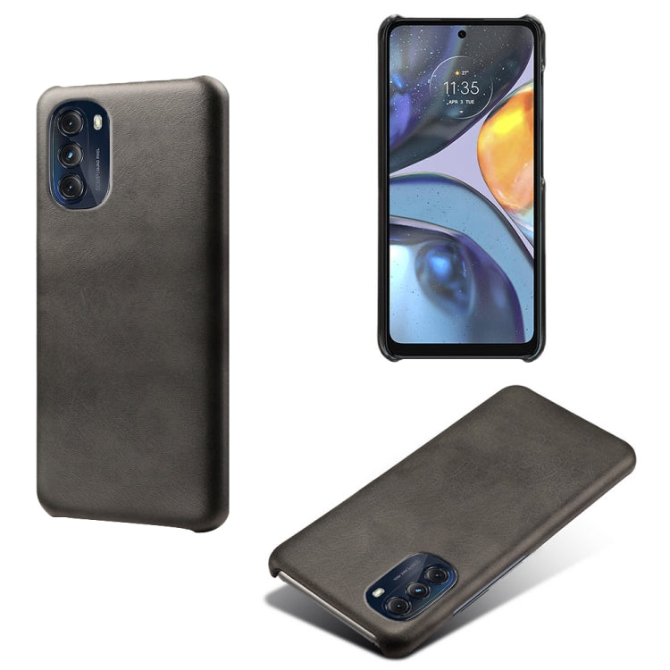 For Motorola Moto G 5G 2022 Calf Texture PC + PU Phone Case
